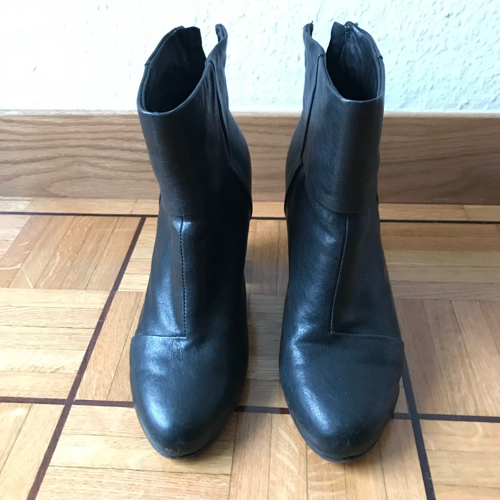 Rag & Bone Black Newbury Boots - Size Us 11